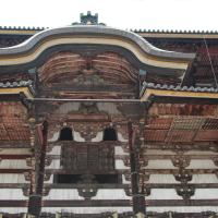 Todaiji - Great Buddha Hall (Daibutsen), Exterior: Facade, Detail