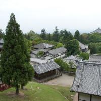 Todaiji - Exterior View from Nigatsudo Porch