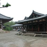 Toshodaiji - Kondo (Golden Hall, Main Hall) and Raido (Whorship Hall)/Higashimuro (Eastern Preist's Quarters), Exterior