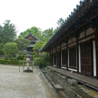 Toshodaiji - Raido (Whorship Hall)/Higashimuro (Eastern Preist's Quarters), Exterior: View looking North