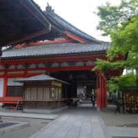 Kiyomizudera - Amidado, Exterior: View from the Shakado
