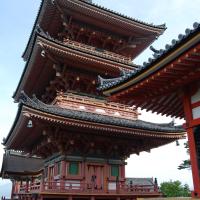 Kiyomizudera - Three-Storey Pagoda, Exterior