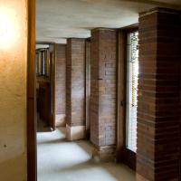 Frederick C. Robie House - Interior: Hall between children's play room and billiard room