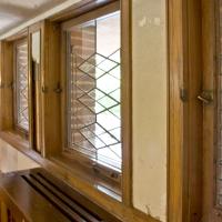 Frederick C. Robie House - Interior: Billiard room door