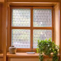 Frank Lloyd Wright Home and Studio - Interior: Dining room window
