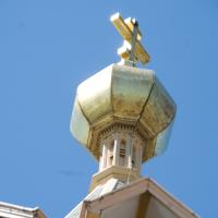 Holy Trinity Russian Orthodox Cathedral - Exterior: Cupola detail