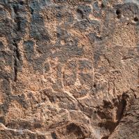 Mission San Gregorio de Abo  - Petroglyphs 