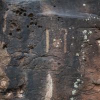 Mission San Gregorio de Abo  - Petroglyphs 
