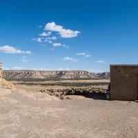 Acoma Pueblo  - Exterior: View of Mesa from Pueblo 