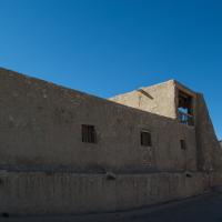 Acoma Pueblo  - Exterior: Mission San Esteban Rey, East Facade of Convent