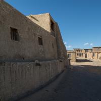 Acoma Pueblo  - Exterior: Mission San Esteban Rey, East Facade of Convent 