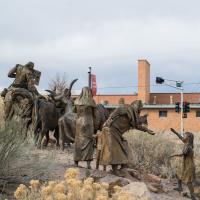 Albuquerque Museum  - Exterior: La Jornada Monument 