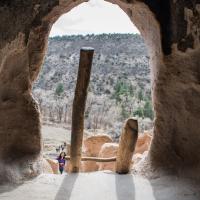 Bandelier National Monument  - Interior: Talus House 
