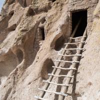 Bandelier National Monument  - Exterior: Talus House Cavate Ladder 