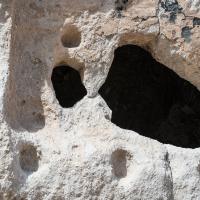Bandelier National Monument  - Detail: Long House Cave 