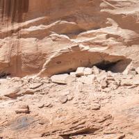 Canyon de Chelly National Monument  - Alcove Near Ceremonial Cave Ruins 
