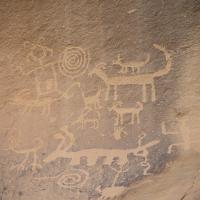 Chaco Canyon  - Una Vida Petroglyphs 