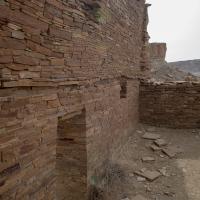 Chaco Canyon  - Una Vida: Interior Walls of Great House 