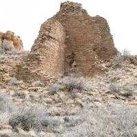 Chaco Canyon  - Hungo Pavi: Wall Fragments 