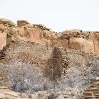 Chaco Canyon  - Hungo Pavi: Wall Fragments 