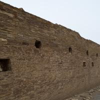 Chaco Canyon  - Hungo Pavi: Wall of North Wing 