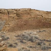 Chaco Canyon  - Chetro Ketl: Fragment of Kiva, Western Wing 