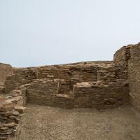 Chaco Canyon  - Chetro Ketl: Interior Walls in Central Portion of Great  House 