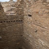 Chaco Canyon  - Chetro Ketl: Interior Walls in Central Portion of Great  House 
