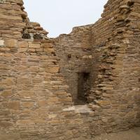Chaco Canyon  - Chetro Ketl: Interior Walls in Central Wing 