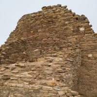 Chaco Canyon  - Chetro Ketl: Interior Core and Veneer Walls  
