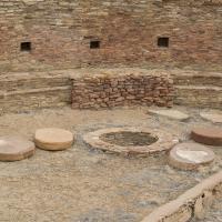 Chaco Canyon  - Chetro Ketl: Seating Pit of Great Kiva 