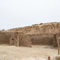 Chaco Canyon  - Chetro Ketl: Eastern Wing Wall Fragments  