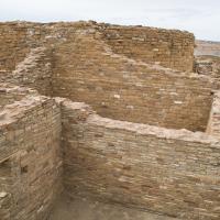 Chaco Canyon  - Chetro Ketl: Interior Rooms of Central Wing of Great House 