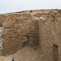 Chaco Canyon  - Chetro Ketl: Northernmost Walls of Northeast Corner of Great House 