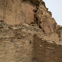 Chaco Canyon  - Chetro Ketl: Interior Walls of Talus Unit 