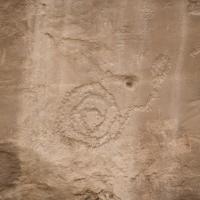 Chaco Canyon  - Petroglyph 