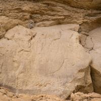 Chaco Canyon  - Petroglyph 