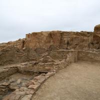 Chaco Canyon  - Pueblo Bonito: Inner Structures on West Side 