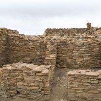 Chaco Canyon  - Pueblo Bonito: Inner Structures on West Side 
