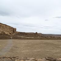 Chaco Canyon  - Pueblo Bonito: Ruins in West Plaza 