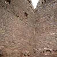 Chaco Canyon  - Pueblo Bonito: Remnants of Roofing Beams (Vigas and Latillas) 