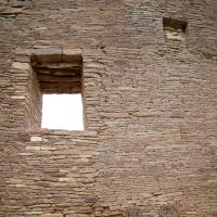 Chaco Canyon  - Pueblo Bonito: Interior Walls on East Side 