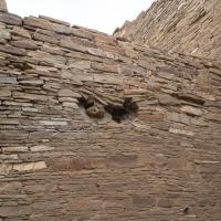 Chaco Canyon  - Pueblo Bonito: Remnants of Roofing Beams 