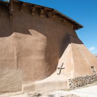 Santuario de Chimayo  - Exterior: Northeast Corner 