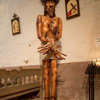 Santuario de Chimayo  - Interior: Freestanding Statue of Christ 
