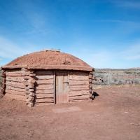 Hubbell Trading Post National Historic Site  - Exterior: Hogan-in-the-Lane 