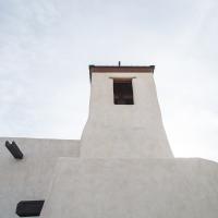 San Agustin de la Isleta Mission  - Exterior: West Tower Elevation 