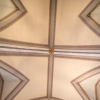 Loretto Chapel  - Interior: Vaulted Ceiling 