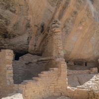 Mesa Verde  - Ruins of House at Spruce Tree House 