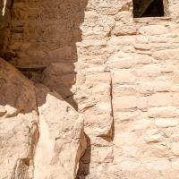 Mesa Verde  - Brick Wall and Window at Spruce Tree House 